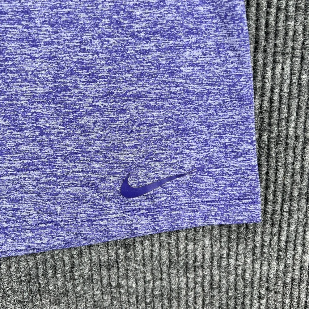 Nike Tank Top Shirt Womens XL Extra Large Purple Sleeveless Dri Fit Training Gym